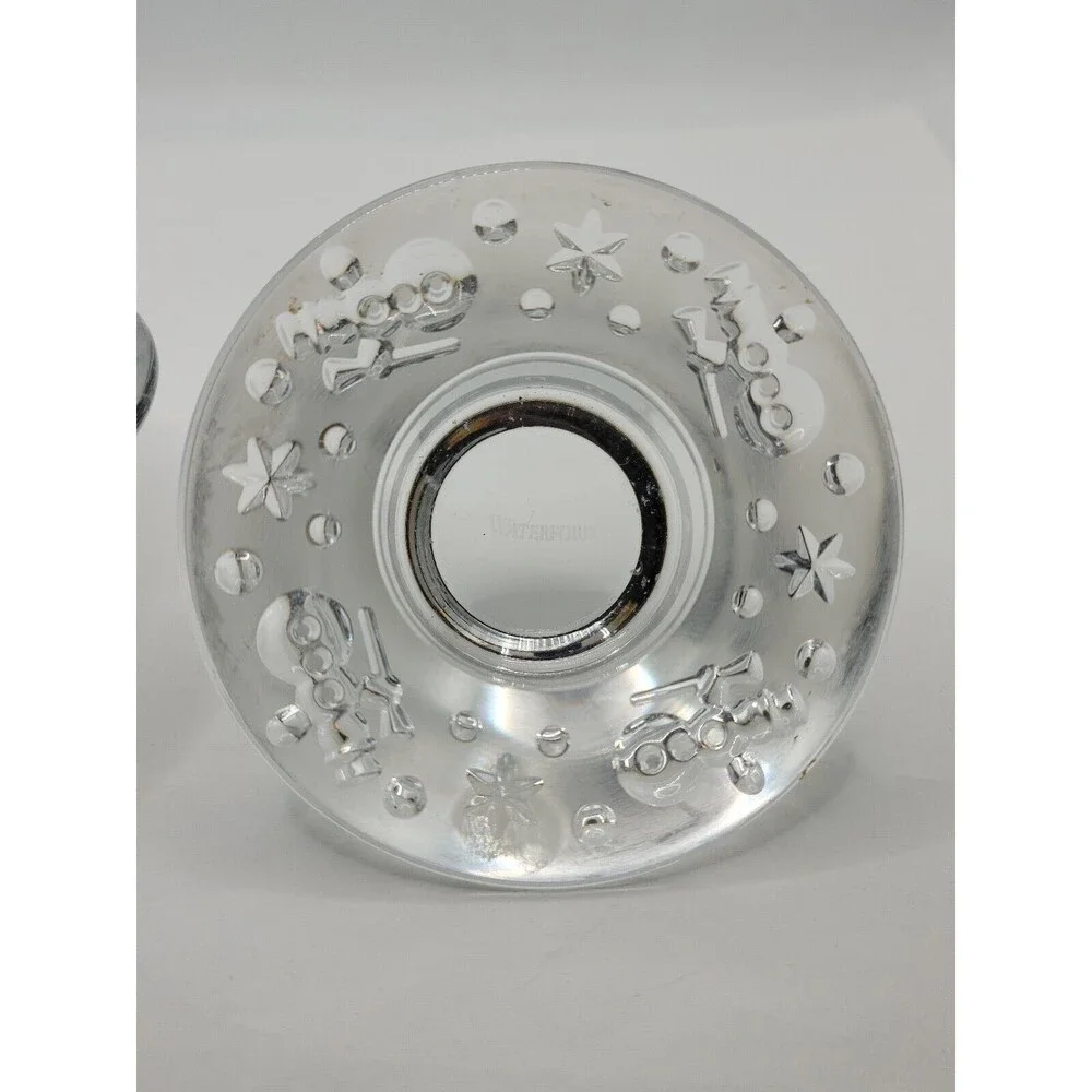 NEW Waterford Crystal Christmas Votive 4